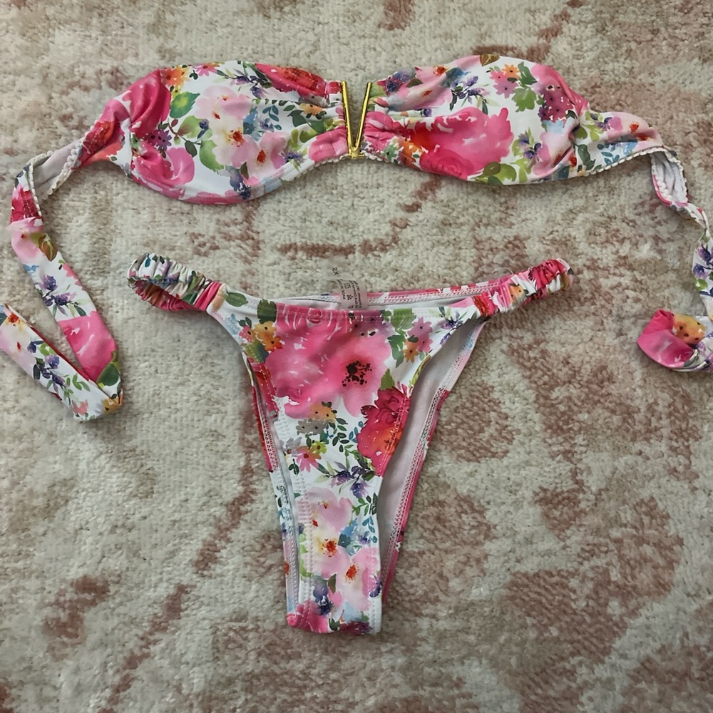 SHEIN, Multicolor floral bikini